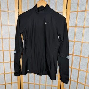 Nike Dry fit Black Long Sleeve Shirt